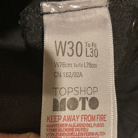 TopShop Jamie jeans size 30 - Picture 7 of 7